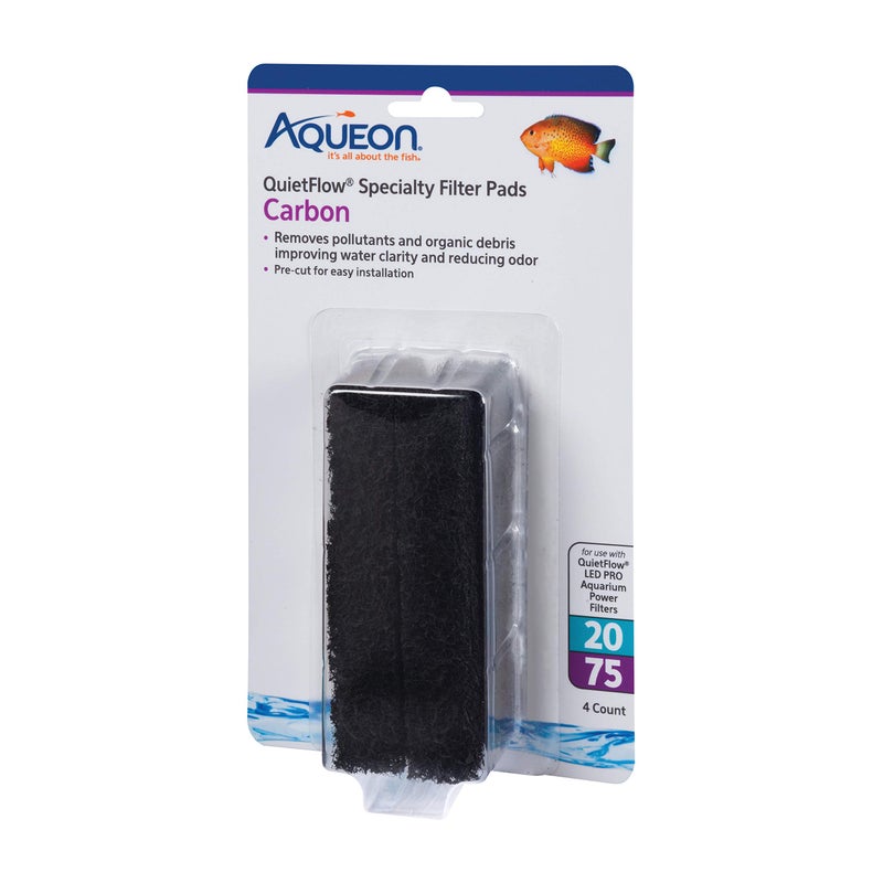 Aqueon Replacement Specialty Filter Pads Carbon 20/75 - Image 1